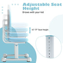 Kids Desk Chair Children Study Chair with Double Back Support and Adjustable Height