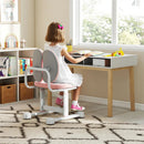 Kids Desk Chair Children Study Chair with Double Back Support and Adjustable Height by LJGDeals
