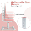 Kids Desk Chair Children Study Chair with Double Back Support and Adjustable Height by LJGDeals