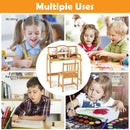 Bamboo Kids Study Desk and Chair Set with Bookshelf by LJGDeals