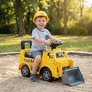 Kids Digger Ride on Truck with Shovel and Under-Seat Compartment by LJGDeals