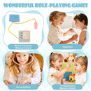 Kids Doctor Play Set Wooden Pretend Hospital Office Kit with Eye Chart Toy CT Machine by LJGDeals