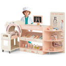 Kids Doctor Play Set Wooden Pretend Hospital Office Kit with Eye Chart Toy CT Machine by LJGDeals