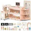 Kids Doctor Play Set Wooden Pretend Hospital Office Kit with Eye Chart Toy CT Machine by LJGDeals