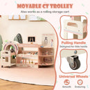 Kids Doctor Play Set Wooden Pretend Hospital Office Kit with Eye Chart Toy CT Machine by LJGDeals