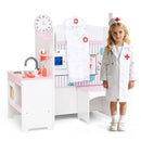 Kids Doctor Play Set with Adjustable Height Bar by LJGDeals