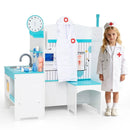 Kids Doctor Play Set with Adjustable Height Bar by LJGDeals