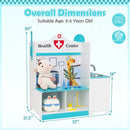 Kids Doctor Play Set with Adjustable Height Bar by LJGDeals