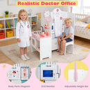 Kids Doctor Play Set with Adjustable Height Bar by LJGDeals