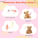Kids Doctor Play Set with Adjustable Height Bar by LJGDeals