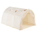 Kids Dream Bed Tent Twin Bunk Bed with Glow in the Dark Stars and Lights-Gray by LJGDeals