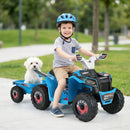 6V Kids Electric ATV Quad Car with Detachable Trailer by LJGDeals