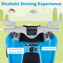 6V Kids Electric ATV Quad Car with Detachable Trailer