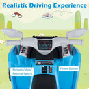 6V Kids Electric ATV Quad Car with Detachable Trailer by LJGDeals