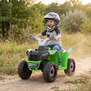 6V Kids Electric ATV Quad Car with Detachable Trailer