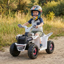 6V Kids Electric ATV Quad Car with Detachable Trailer