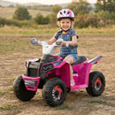 6V Kids Electric ATV Quad Car with Detachable Trailer by LJGDeals