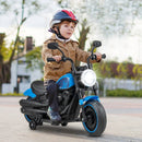 Kids Electric Motorcycle with Training Wheels and LED Headlights by LJGDeals