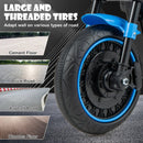 Kids Electric Motorcycle with Training Wheels and LED Headlights by LJGDeals