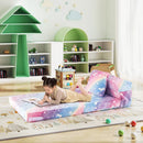 Kids Folding Sofa Bed Floor Mattress Glow in the Dark with Pillow by LJGDeals