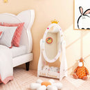 Kids Full Length Mirror with Rotatable Design and Shelf by LJGDeals