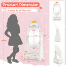 Kids Full Length Mirror with Rotatable Design and Shelf by LJGDeals