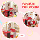 Kids Grocery Store Playset Wooden Pretend Play Supermarket with Shopping Cart by LJGDeals