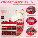 Kids Grocery Store Playset Wooden Pretend Play Supermarket with Shopping Cart by LJGDeals