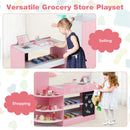 Kids Grocery Store Playset with Cash Register & POS Machine