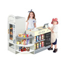 Kids Grocery Store Playset with Cash Register POS Machine-Gray by LJGDeals