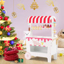 Ice Cream Cart Playset with Display Rack and Accessories by LJGDeals