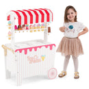 Ice Cream Cart Playset with Display Rack and Accessories by DirectDeals