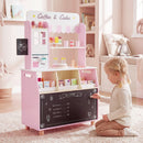 Kids Ice Cream Shop Playset with 27 Accessories - Ages 3+