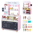 Kids Ice Cream Shop Playset with 27 Accessories - Ages 3+ by LJGDeals