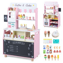 Kids Ice Cream Shop Playset with 27 Accessories - Ages 3+