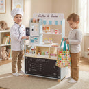 Kids Ice Cream Shop Playset with 27 Accessories - Ages 3+