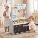 Kids Ice Cream Shop Playset with 27 Accessories - Ages 3+