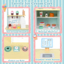 Kids Ice Cream Truck Pretend Play Set for Toddlers with Vending Machine by LJGDeals