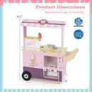 Kids Ice Cream Truck Pretend Play Set for Toddlers with Vending Machine by LJGDeals