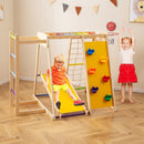 Kids Indoor Playground 6-in-1 Jungle Gym for 3-14 Years Olds by LJGDeals