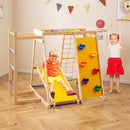Kids Indoor Playground 6-in-1 Jungle Gym for 3-14 Years Olds