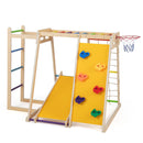 Kids Indoor Playground 6-in-1 Jungle Gym for 3-14 Years Olds