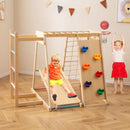 Kids Indoor Playground 6-in-1 Jungle Gym for 3-14 Years Olds by LJGDeals
