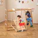 Kids Indoor Playground 6-in-1 Jungle Gym for 3-14 Years Olds by LJGDeals
