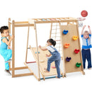 Kids Indoor Playground 6-in-1 Jungle Gym for 3-14 Years Olds by LJGDeals