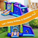 Kids Inflatable Bounce House Aliens Jumping Castle Without Blower by LJGDeals