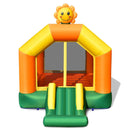 Kids Inflatable Bounce House with Slide and Basketball Rim with 735W Blower by LJGDeals
