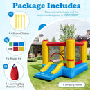 Kids Inflatable Jumping Bounce House without Blower by LJGDeals