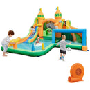 Kids Inflatable Water Slide with Soccer Gate and 750W Blower by LJGDeals