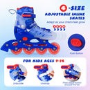 Kids Inline Skates with Light Up Wheels for Beginners Ages 9-14